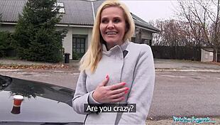 Public Agent Desperate Milf Black Canary Fucks For A Job - Reality Sex For Cash Outdoor Cumshot