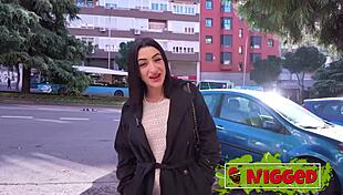 i come without panties cause i know whats coming a big black cock inside