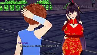 i'm groping in this new nsfw hentai game, heavenly peaks