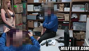 Lauren Phillips and Scarlett Snow get punished for shoplifting.