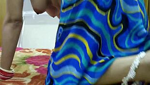 I made my bahu ride my big cock hard after shoving it in her mouth