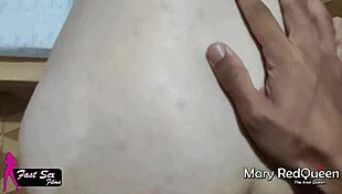 Redhead amateur gets deepthroated and squirts in gay video