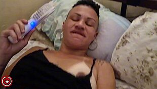 i went to provoke the naughty guy but he couldn't resist, fucked my pussy on the pole and came inside