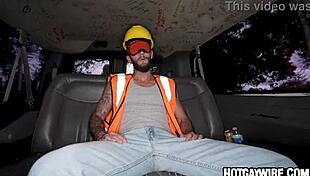 Construction Worker Surprised by Man's Oral Instead of Woman's