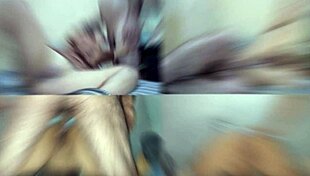 Latina's wet pussy drips cum after sucking and fucking in doggystyle