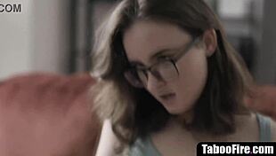 Insecure teen gets double penetrated in therapy.