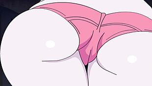 Mangle Gets Her Big Ass Fucked in Hentai Anime