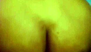 Anime girl plays with dildo toys solo 😊