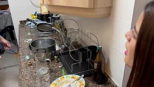 hot latina tries first dp with two cocks, raul's buds