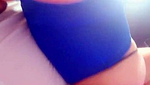 fat milf wife with big pussy lips fucks her husband's stepbrother, sucking his dick and balls before riding him to cum