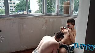 dorn and pinocchio unleash intense gay passion with iconic tattoos in brazilian porn