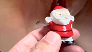 hey, santa playing with shaved pussy?