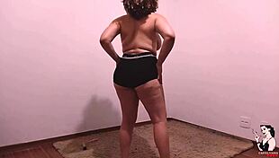 Lays Lopes - Bbw Trailer Playing With The Vibrator And Showing Her Breast