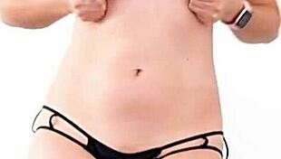 horny nerdy latina dancing solo