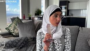 Conversational-Emoji Maid Aaliyah Yasin finds wild sex toys for steamy play! 🔥