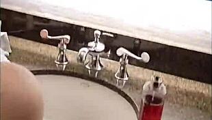 Fucking Tiny Petite Young Freshman In Hotel Bathroom