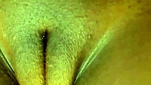 Stacy7's big pussy lips and her huge pussy is on display in this video