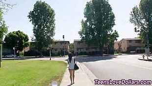 Real Amateur Riding Cock Hard in Outdoor Cumshot Scene!