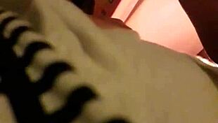 Helping the old man with his balls and squirting maid