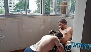 dorn and pinocchio unleash intense gay passion with iconic tattoos in brazilian porn