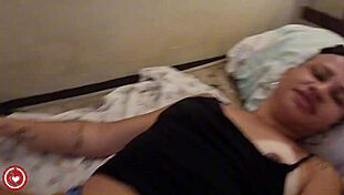 i went to provoke the naughty guy but he couldn't resist, fucked my pussy on the pole and came inside