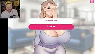 When Your Mom Gets You A New Job Milf Next Door Sucking Big Tits