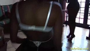 Wild African Sex Party Orgy With German Tourist