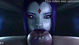 short raven x widowmaker sfm with big tits ass cum big cock monster cock big ass cock anime 💦