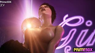 Jebem to krivuljasto anime punco z velikimi cicami v striptiz klubu