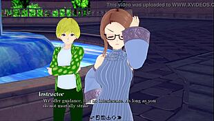 i'm groping in this new nsfw hentai game, heavenly peaks