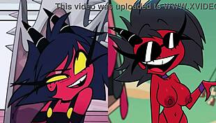 Exposed big tits in anime hentai cartoon compilation!