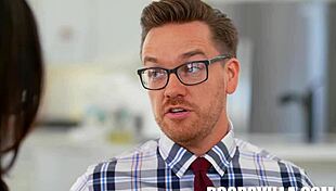 He's only my teacher inside the classroom walls. Eliza Ibarra tempts Kyle Mason.