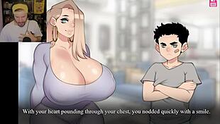 When Your Mom Gets You A New Job Milf Next Door Sucking Big Tits