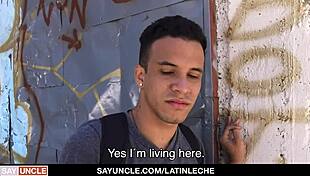 i got tricked into riding a big uncut dick for cash in this gay orgy, first time bareback