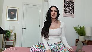 Beautiful French Girl Needs Comfort After Cheating