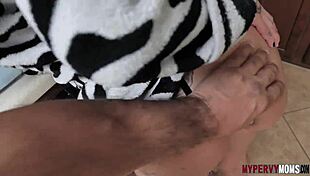 Lily Lane And Stepson In Family Scene