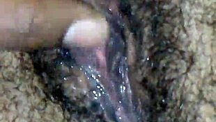 Magan cums and creams on my fingers and face