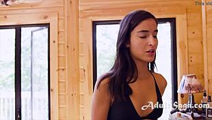 emily willis caught alone, bree daniels joins in