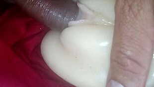 licking petite pussy in lingerie outdoors