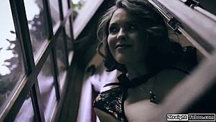 Cheating Milf and Voyeur Neighbor Encounter