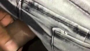 Roxy in Sexy Shorts Visits at Midnight to Offer Her Ass