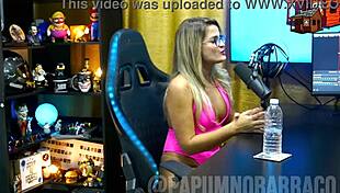 bruna drives ruan wild with lap dance.