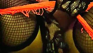 Anime girl plays with dildo toys solo 😊