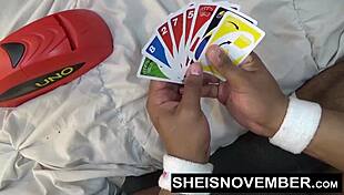 MsNovember's face painted with huge cum from big cock!