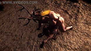 tall amazon andrea in hentai