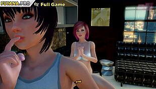 Futa on male where dickgirl enticed the shy guy to try sex in his ass 3d anal sex animation