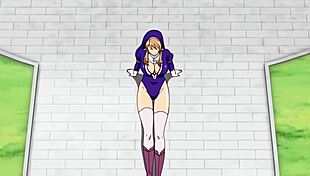 in queens blade rebellion ova episode 02, the nun faces intense battles in high definition