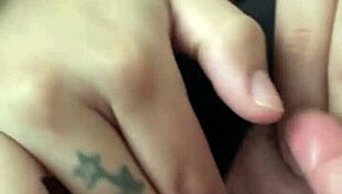 My cousin left my hand soaked in lube when I was masturbating her!