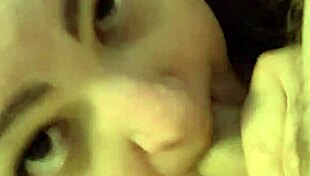 Girl loves daddy's dick in deepthroat blowjob!