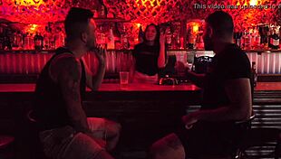 Straight male gets surprise from gay friend at gloryhole